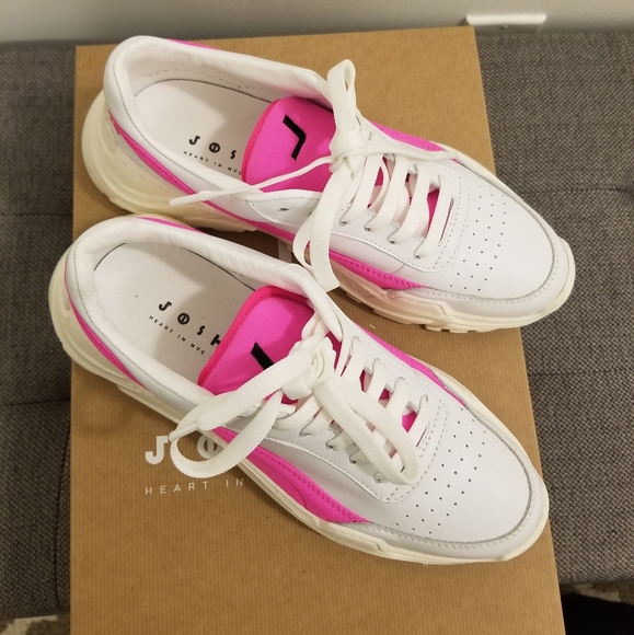 Joshua Sanders Pink Zenith Sneakers - Picture 5 of 8